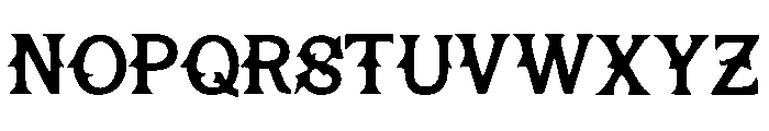 Dragon_King Font UPPERCASE