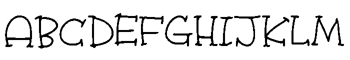 Dragon_Quest Font UPPERCASE
