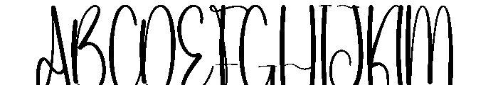 Dragon Santa Font UPPERCASE