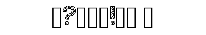 Dragon Scale Army By Sq Regular Font OTHER CHARS
