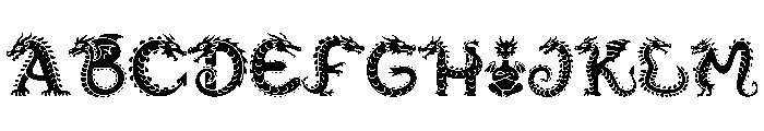 Dragon Storm FONT
