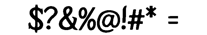 Dragon_Style Font OTHER CHARS