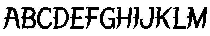 Dragon_Style Font UPPERCASE