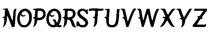 Dragon_Style Font UPPERCASE