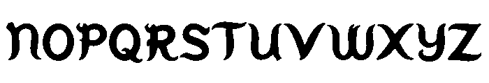 Drakewood_Display Font UPPERCASE