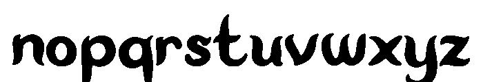Drakewood_Display Font LOWERCASE