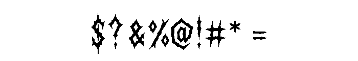 Drakhorn Font OTHER CHARS