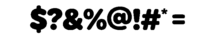 Dramora Regular Font OTHER CHARS