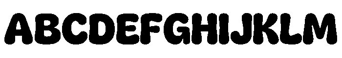 Dramora Regular Font UPPERCASE