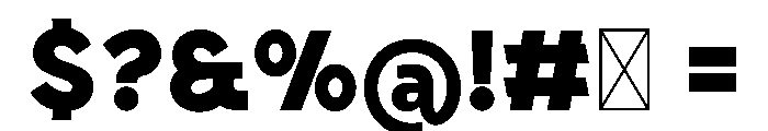 Dranix Font OTHER CHARS