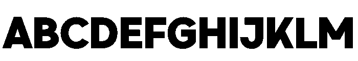 Dranix Font UPPERCASE