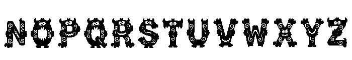 Drau Regular Font LOWERCASE