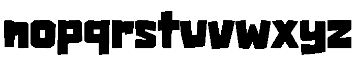 Dravell Font LOWERCASE