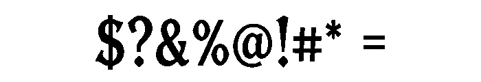 Dravelle Font OTHER CHARS