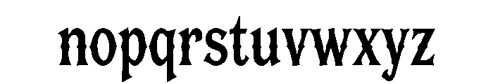 Dravelle Font LOWERCASE