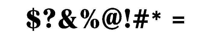 Dravellis Font OTHER CHARS
