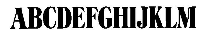 Dravellis Font UPPERCASE