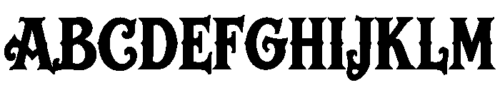 Dravelyn Font UPPERCASE