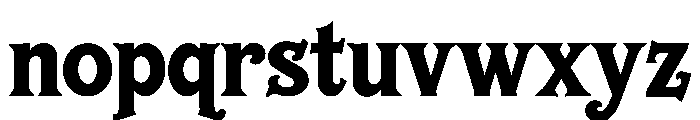 Dravelyn Font LOWERCASE