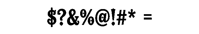 Dravemont Font OTHER CHARS