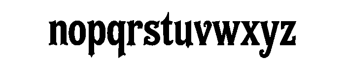 Dravemont Font LOWERCASE