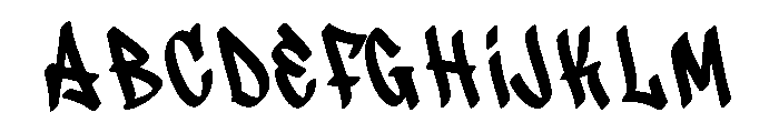 Dravesta Font UPPERCASE