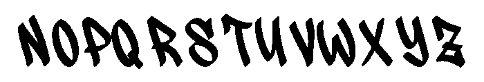 Dravesta Font UPPERCASE