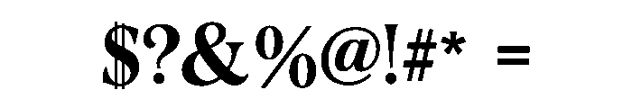 Draveth Font OTHER CHARS