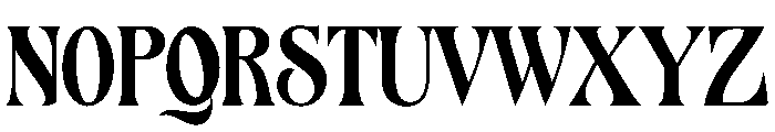 Draveth Font UPPERCASE