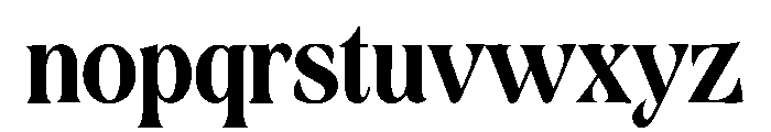 Draveth Font LOWERCASE