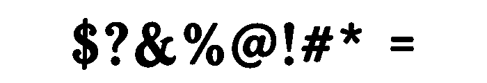 Dravex Font OTHER CHARS
