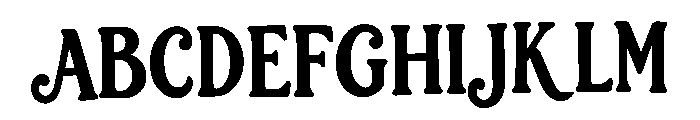Dravex Font UPPERCASE