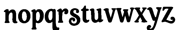 Dravex Font LOWERCASE