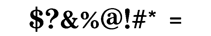 Dravique Font OTHER CHARS