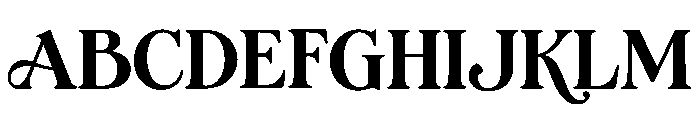 Dravique Font UPPERCASE