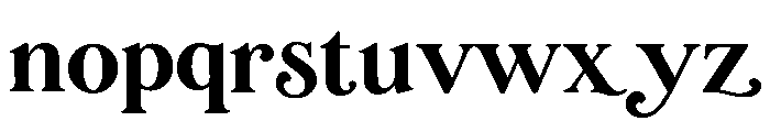 Dravique Font LOWERCASE
