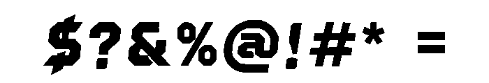 Dravix Font OTHER CHARS