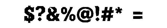Dravok Font OTHER CHARS