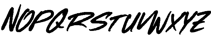 Dravon Metro Font LOWERCASE