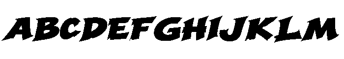 Dravon Font UPPERCASE