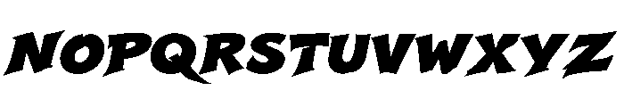 Dravon Font UPPERCASE