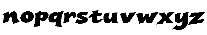 Dravon Font LOWERCASE