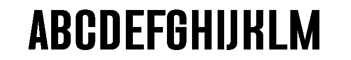 Dravone Font UPPERCASE
