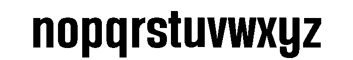 Dravone Font LOWERCASE