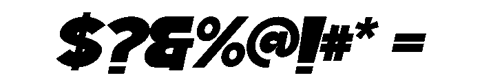 Dravonik Italic Font OTHER CHARS