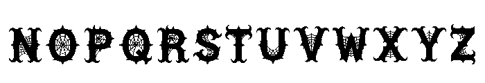 Dravor Regular Font LOWERCASE