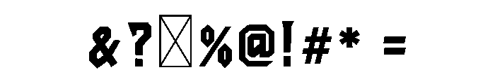 Dravorn Font OTHER CHARS