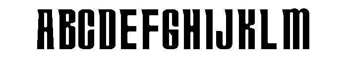Dravox Regular Font UPPERCASE