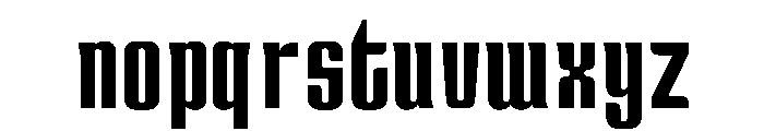 Dravox Regular Font LOWERCASE