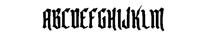 Dravyn Font UPPERCASE